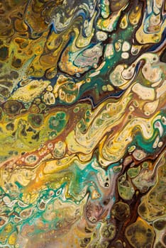 Abstract creative painted background with acrylic paints on canvas as modern and contemporary art