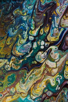 Abstract creative painted background with acrylic paints on canvas as modern and contemporary art