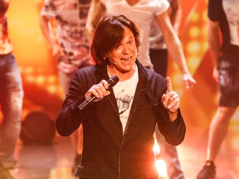 Singer Jürgen Drews during the ZDF program "Willkommen bei Carmen Nebel"",broadcast on 13.04.2017"