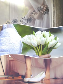 Collage of Wedding time sensational