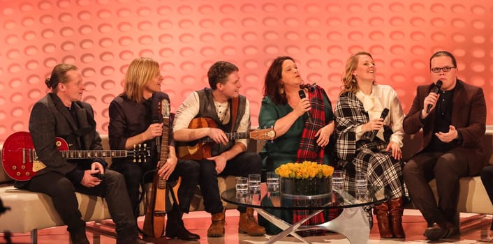 The Kelly Family during the ZDF program "Willkommen bei Carmen Nebel"",broadcast on 13.04.2017"