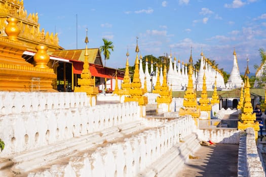 Sandamuni Paya pagoda in Mandalay Burma Myanmar