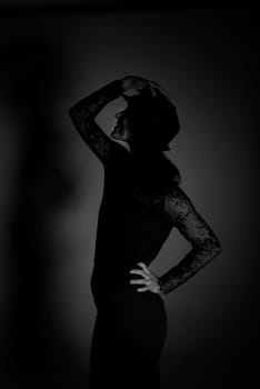sensual young woman