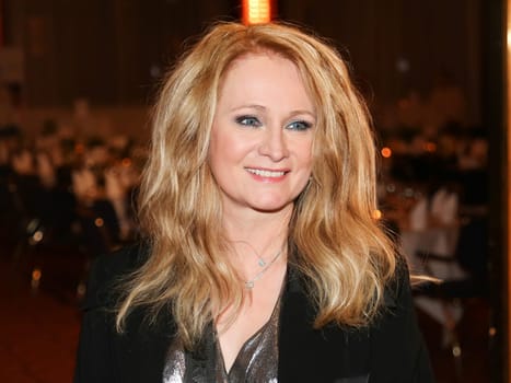 Singer Nicole after the ZDF program "Willkommen bei Carmen Nebel"",broadcast on 13.04.2017"