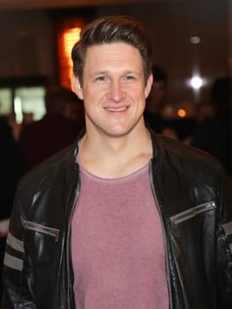Singer Matthias Steiner after the ZDF program "Willkommen bei Carmen Nebel"",broadcast on 13.04.2017"