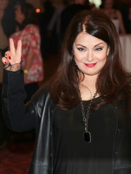 Singer Marianne Rosenberg after the ZDF program "Willkommen bei Carmen Nebel"",broadcast on 13.04.2017"