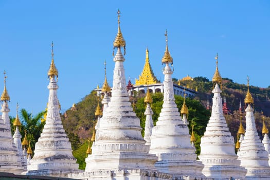 Sandamuni Paya pagoda in Mandalay Burma Myanmar