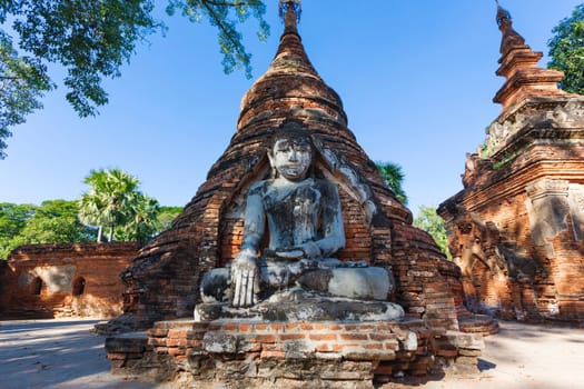 Buddha in sagaing Mandalay, Myanmar (Burma)