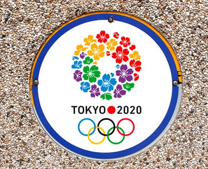 stone rocks material tokyo olympics