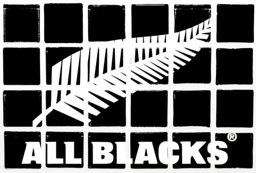 Glazed tiles all blacks