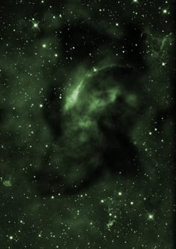 Star field in space a nebulae and a gas congestion. Elements of this image furnished by NASA .