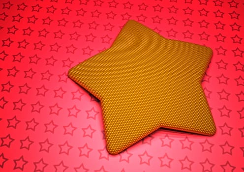 Modern abstract elegance three-dimensional background. 3D rendering.