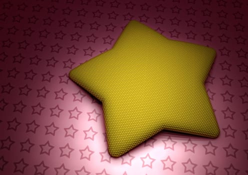 Modern abstract elegance three-dimensional background. 3D rendering.