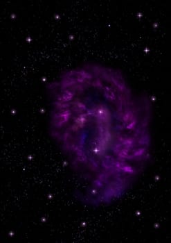 Star field in space a nebulae and a gas congestion. Elements of this image furnished by NASA .