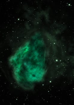 Star field in space a nebulae and a gas congestion. Elements of this image furnished by NASA .