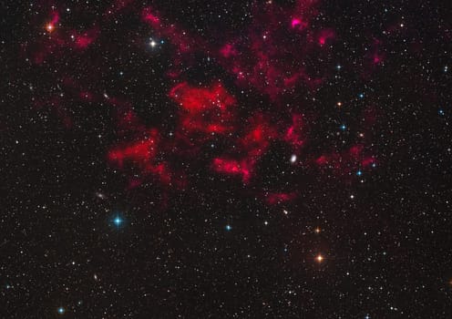 Small part of an infinite star field of space in the Universe. "Elements of this image furnished by NASA""."