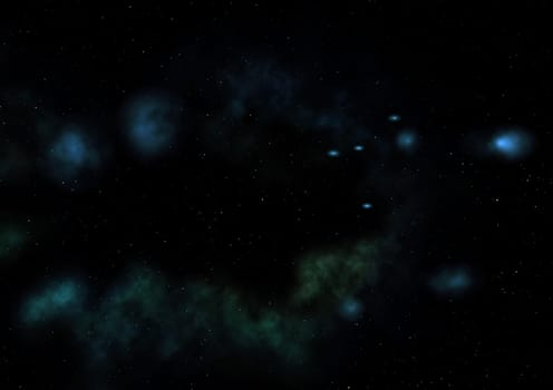 Small part of an infinite star field of space in the Universe. "Elements of this image furnished by NASA""."