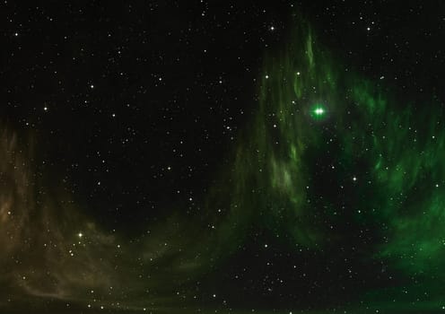 Small part of an infinite star field of space in the Universe. "Elements of this image furnished by NASA""."