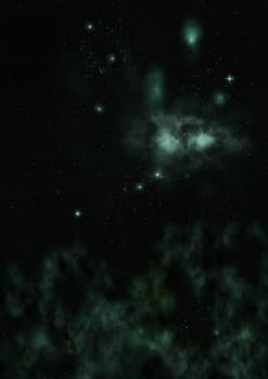 Small part of an infinite star field of space in the Universe. "Elements of this image furnished by NASA""."