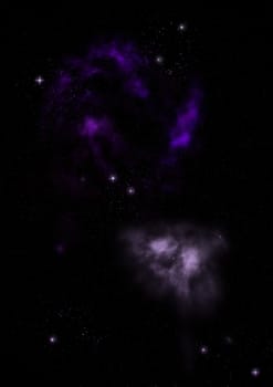 Small part of an infinite star field of space in the Universe. "Elements of this image furnished by NASA""."