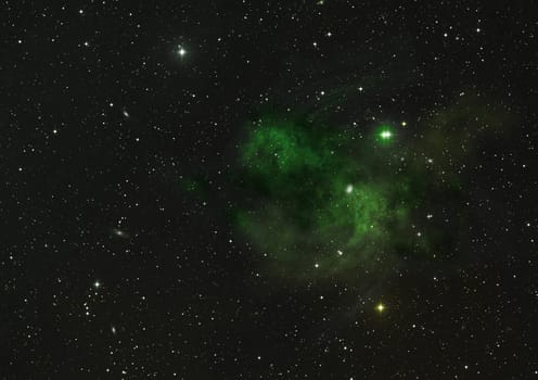 Small part of an infinite star field of space in the Universe. "Elements of this image furnished by NASA""."