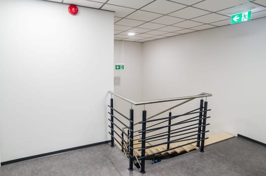 Empty office space, interior