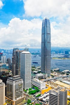 Hong Kong asia city at day
