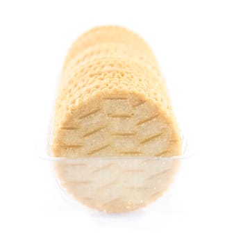 Biscuits isolated on white background