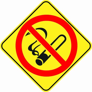 no smoking forbidden symbol sign