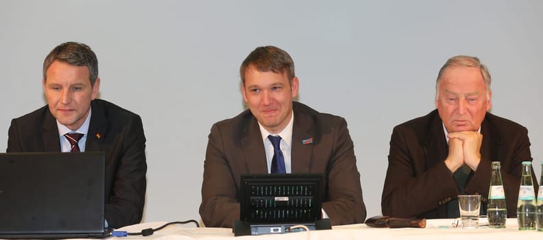 Election campaign event of the AfD for the state election Saxony-Anhalt 2016