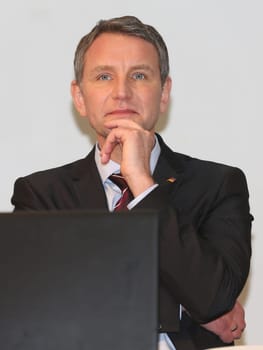 Election campaign event of the AfD for the state election Saxony-Anhalt 2016