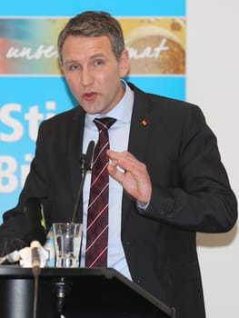 Election campaign event of the AfD for the state election Saxony-Anhalt 2016