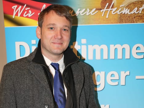 Election campaign event of the AfD for the state election Saxony-Anhalt 2016