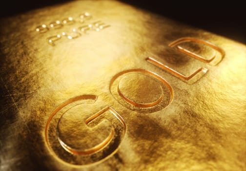 Gold bars 1000 grams.Concept of success in business and finance.