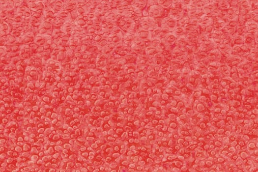 Red plastic bubbles