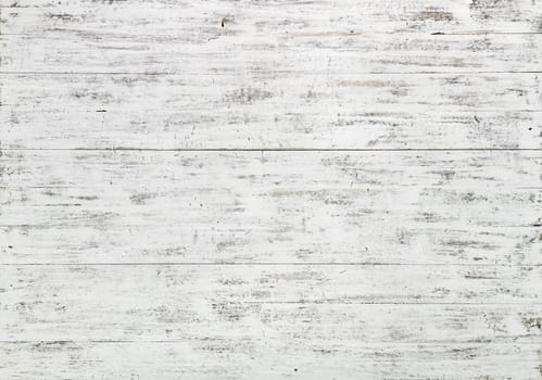 White natural wood planks aged texture background