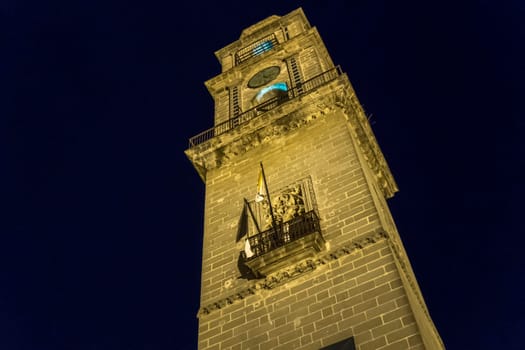 Jerez de la Frontera Cathedral at night