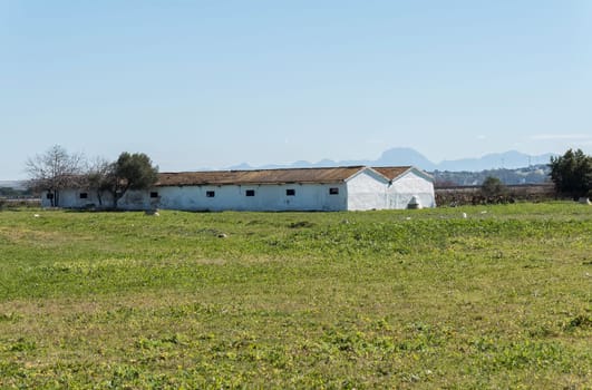 Farm in the countryside