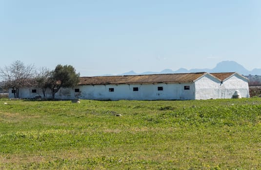 Farm in the countryside