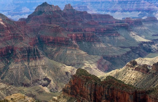 Beautiful view of Grand Canyon National Park from the North Rim