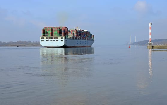 Container ship