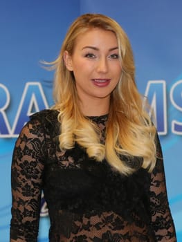 Singer Anna Carina Woitschack on a promotional tour for her new CD - Ich wollte nie dein Engel sein - on 25.04.2017 in Staßfurt