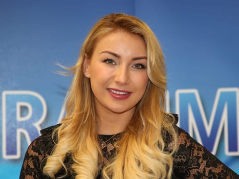 Singer Anna Carina Woitschack on a promotional tour for her new CD - Ich wollte nie dein Engel sein - on 25.04.2017 in Staßfurt