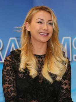 Singer Anna Carina Woitschack on a promotional tour for her new CD - Ich wollte nie dein Engel sein - on 25.04.2017 in Staßfurt