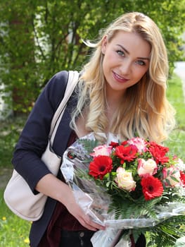 Singer Anna Carina Woitschack on a promotional tour for her new CD - Ich wollte nie dein Engel sein - on 25.04.2017 in Staßfurt