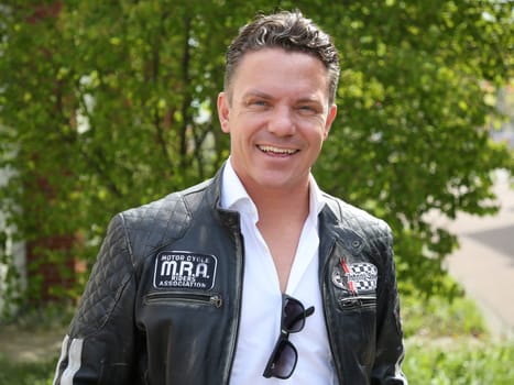 Stefan Mross visits his girlfriend singer Anna Carina Woitschack on her promotional tour on 25.04.2017 in Staßfurt