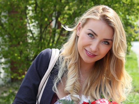Singer Anna Carina Woitschack on a promotional tour for her new CD - Ich wollte nie dein Engel sein - on 25.04.2017 in Staßfurt