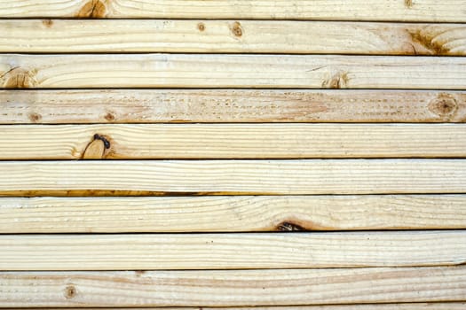 Close-up of Grain on Stacked Lumber