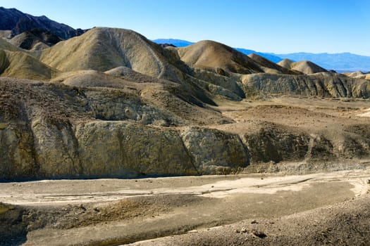 Twenty Mule Team Canyon in Death Valley National Park in California