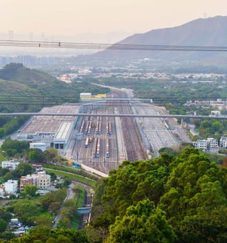 railway station in hong kong